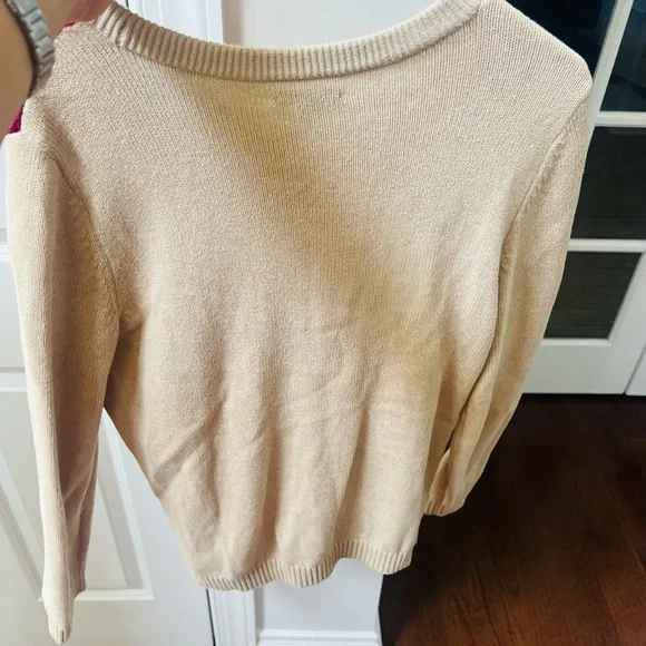 Colorful Tommy Hilfiger size large Cable Knit Women's Sweater - Picture 4 of 4